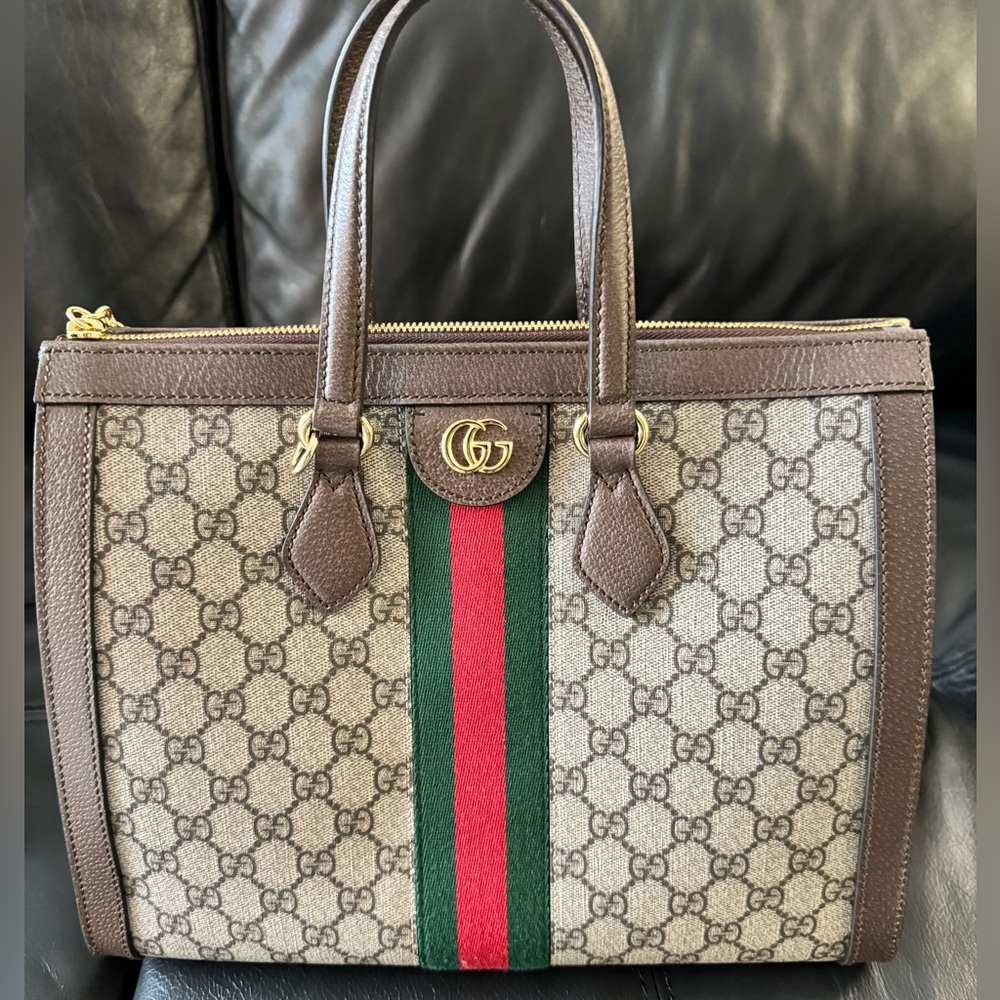 GUCCI OPHIDIA MEDIUM TOTE BAG